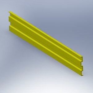 Handrail kick plate